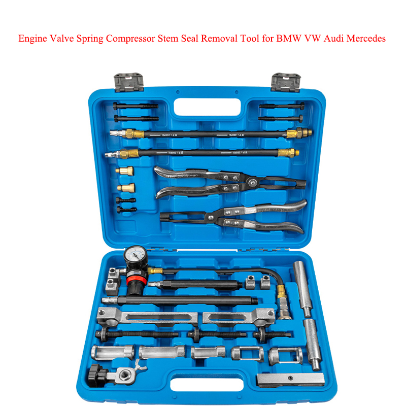 Valve Spring Compressor - اسطوانة رئيس خدمة مجموعة أدوات مجموعة