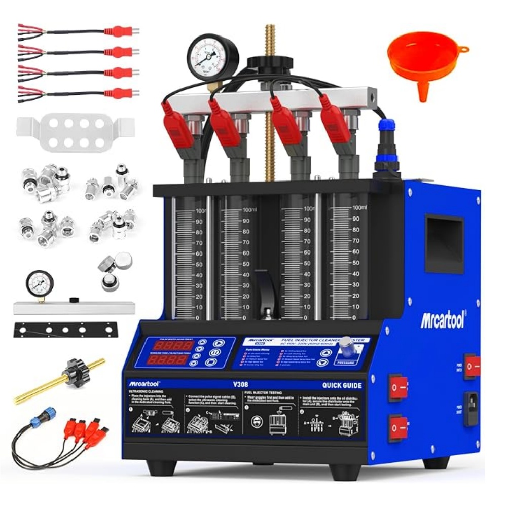 جهاز اختبار وتنظيف حاقنات الوق - مراجعة Fuel Injector Tester وسعره
