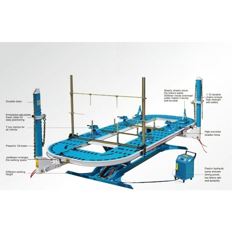 منصة تقويم هيكل السيارة M2E 20 - مراجعة Car Frame Straightening وسعره