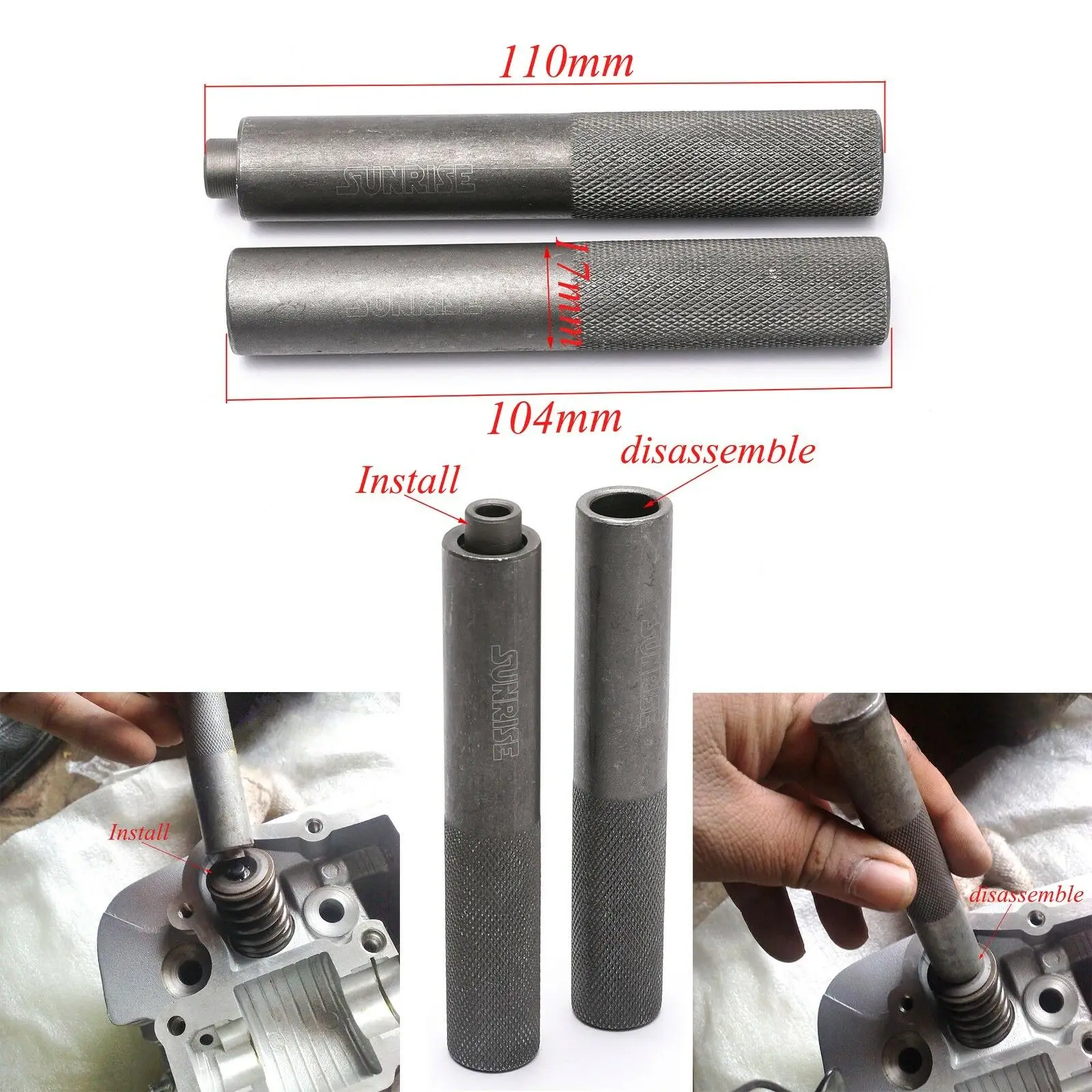 المحرك العلوي صمام الربيع المث - مراجعة Valve Spring Compressor وسعره